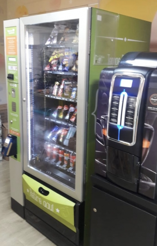 Comprar Máquina de Alimentos Saudáveis Pirituba - Comprar Máquina de Snack Saudável