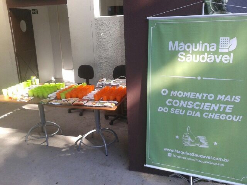 Locação de Vending Machine de Alimentos Saudáveis Serra da Cantareira - Vending Machine Comida Orgânica