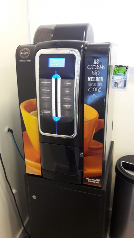 Máquina de Café Automática Alto da Lapa - Máquina de Café Comodato