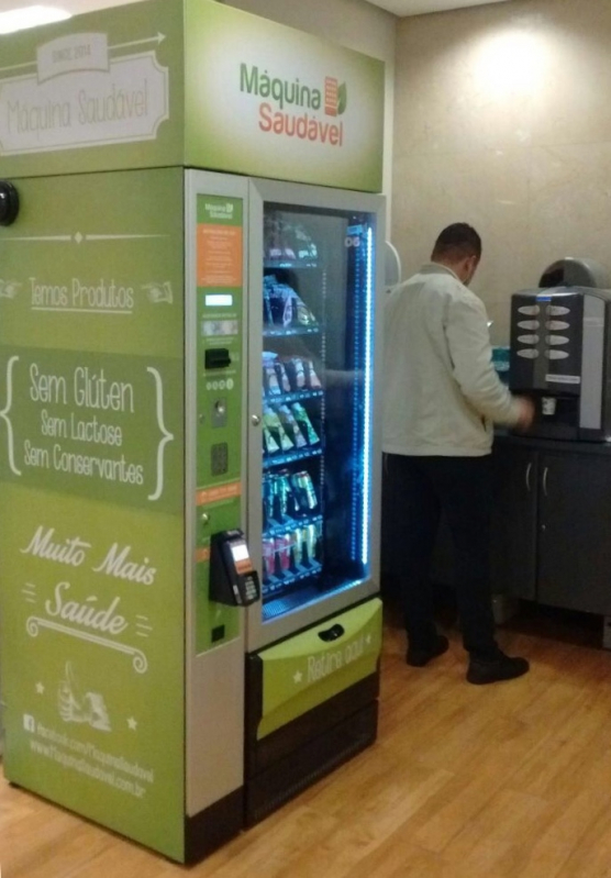 Máquina de Café para Escritório Brasilândia - Vending Machine Café Expresso
