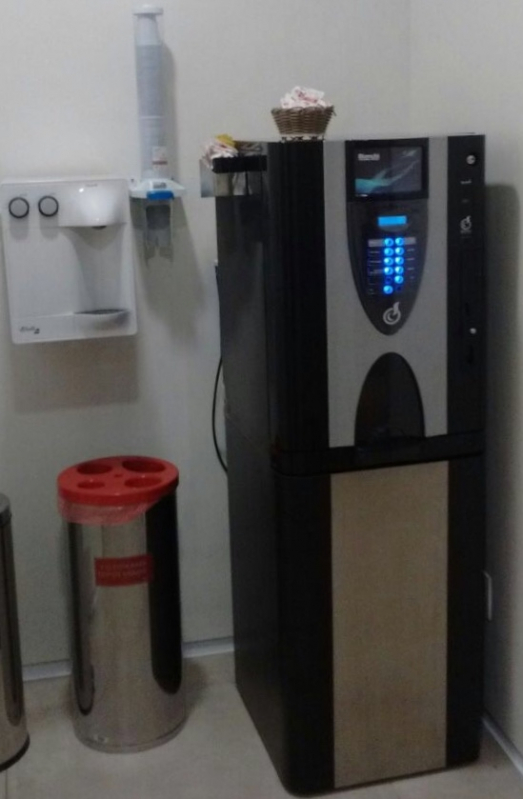 Máquina de Café para Hospital Rio Pequeno - Vending Machine de Café para Escritório