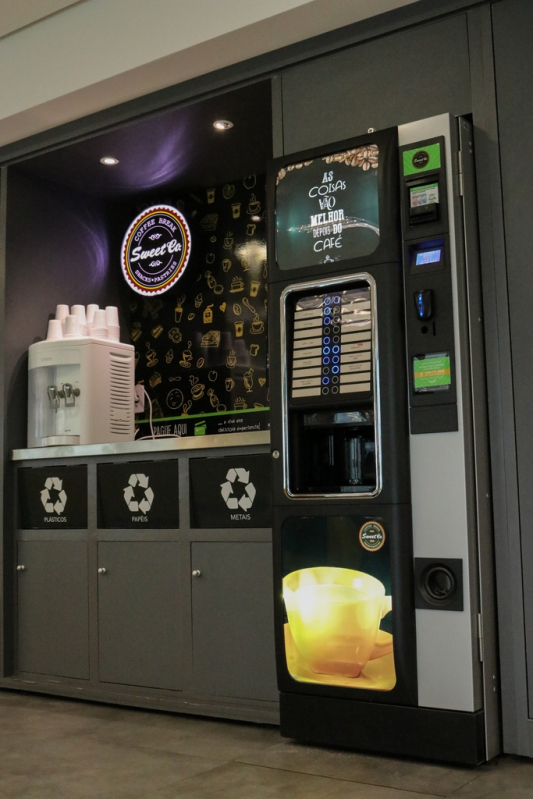 Onde Encontro Máquina Café Vending Machine Parque Peruche - Máquina Vending Machine