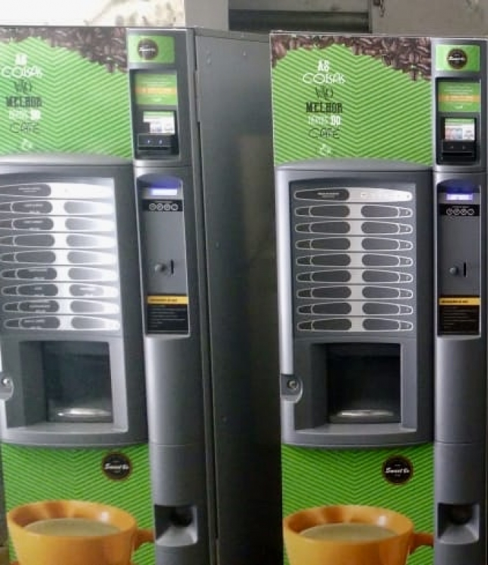 Quanto Custa Aluguel de Máquinas de Café com Cappuccino Parque Via Norte - Aluguel de Máquinas de Café para Escritório