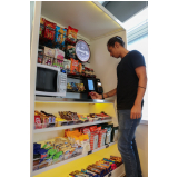 máquina de café snacks valores Parque Dom Pedro