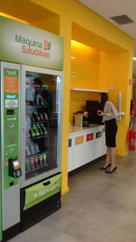 Vending Machine Saudável Aluguel Parque Fazendinha - Vending Machine Saudável para Academias