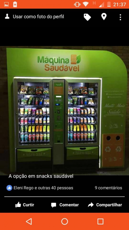 Vending Machine Saudável Preço Jardim Novo Taquaral - Vending Machine Comida Saudável